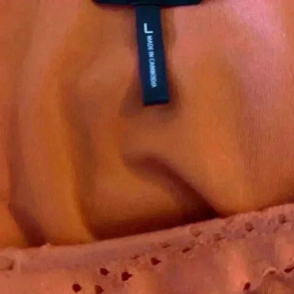 Daisy Fuentes Orange Sleeveless Dress. New With Tags. Large. - Picture 4 of 5